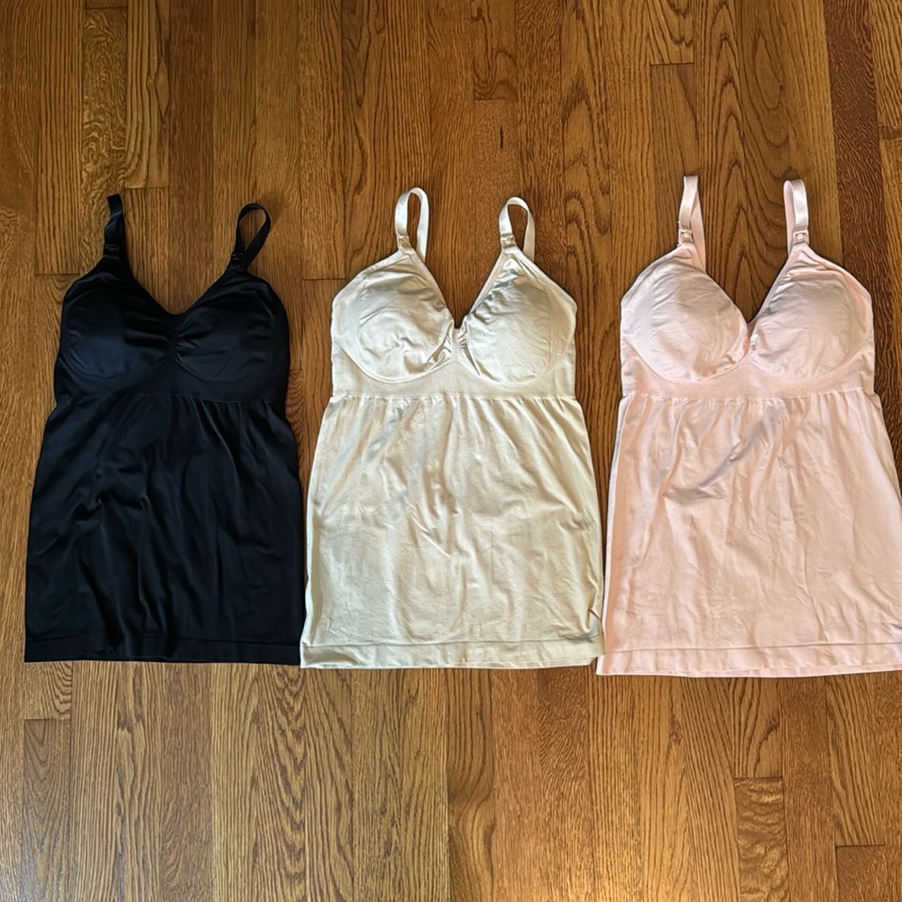3 nursing tank tops